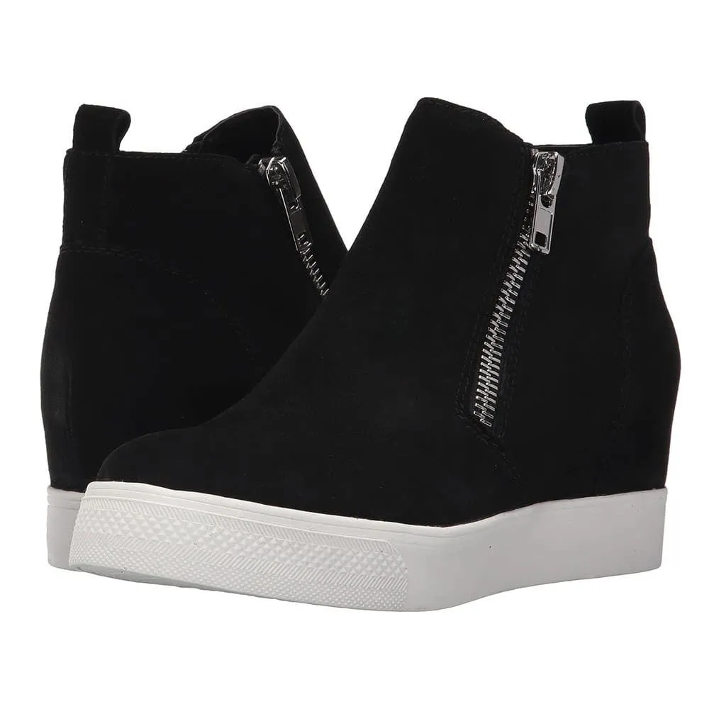 7 CM/2.76 Inches CMR CHAMARIPA Women High Top Hidden Custom Wedge Sneakers