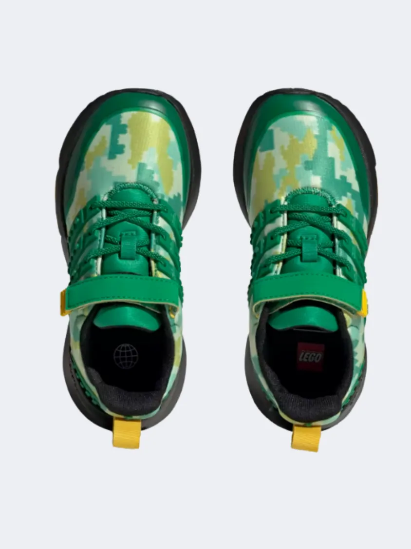 Adidas X LEGO&#174; RACER TR21 PS-BOYS SPORTSWEAR shoes Green /Core Black