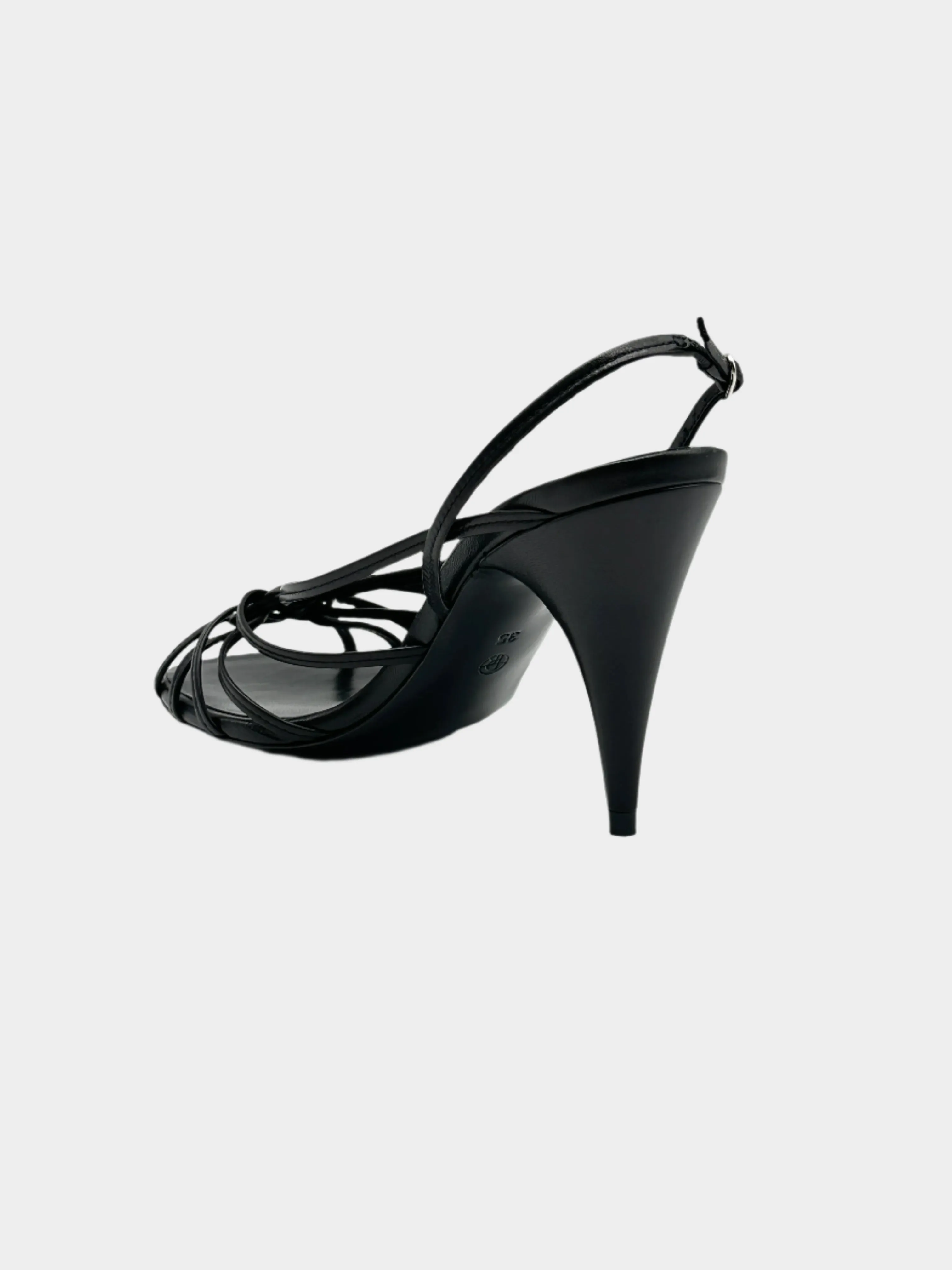 Black Heel Sandals