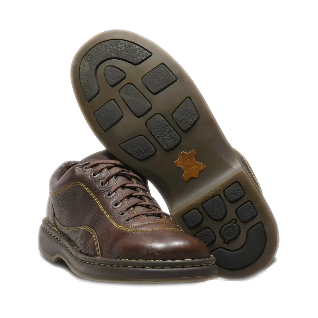 Born Casual Lace Ups Leather Brown Colour For Men