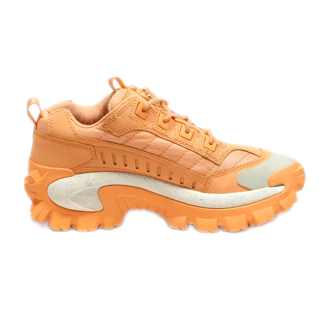 Caterpillar Sport Shoes Leather Orange Colour For Women