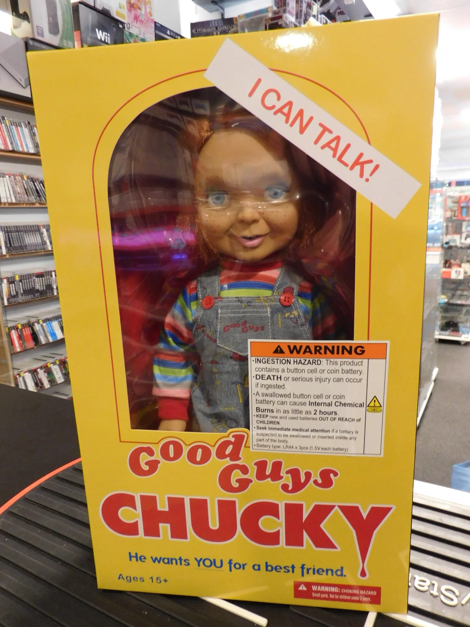 Child´s Play Talking Good Guys Chucky (Child´s Play) 38 cm