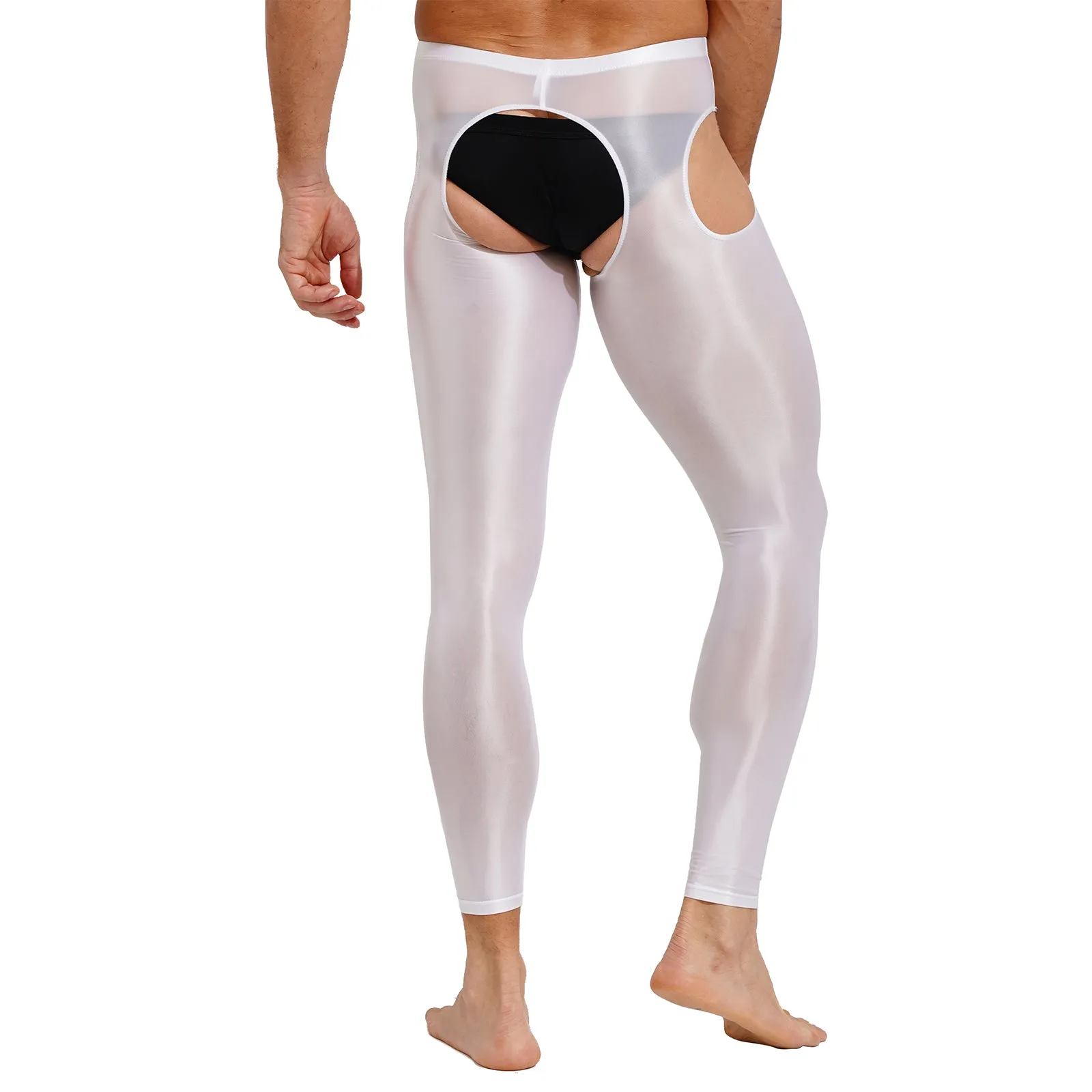 Crotchless Glam Sexy Skinny Leggings
