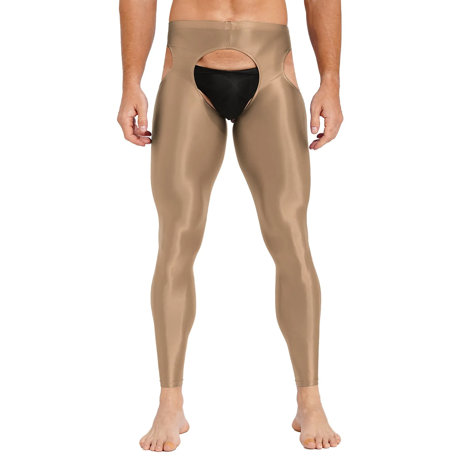 Crotchless Glam Sexy Skinny Leggings