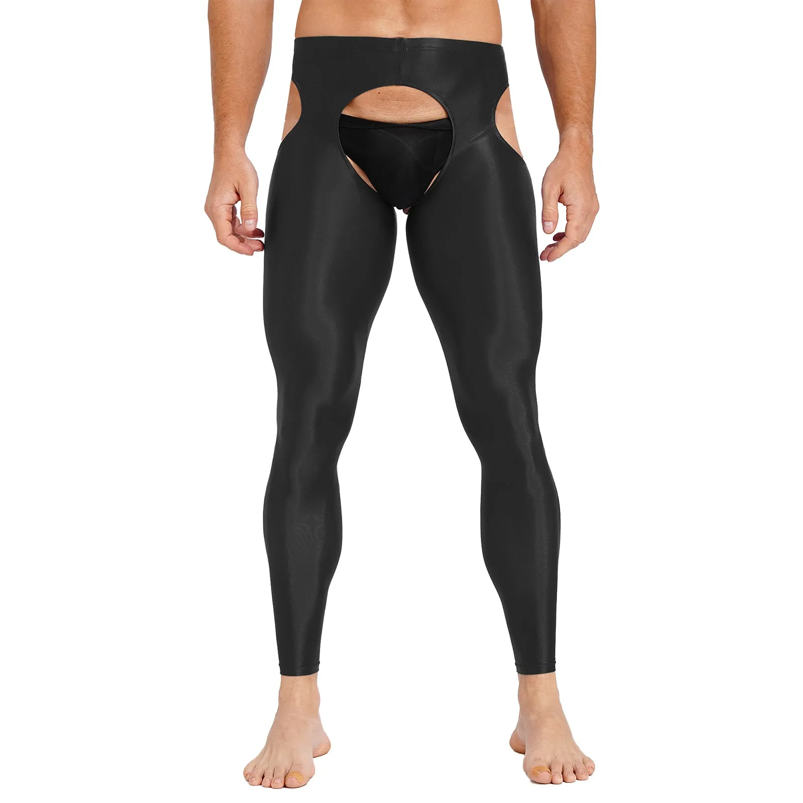 Crotchless Glam Sexy Skinny Leggings