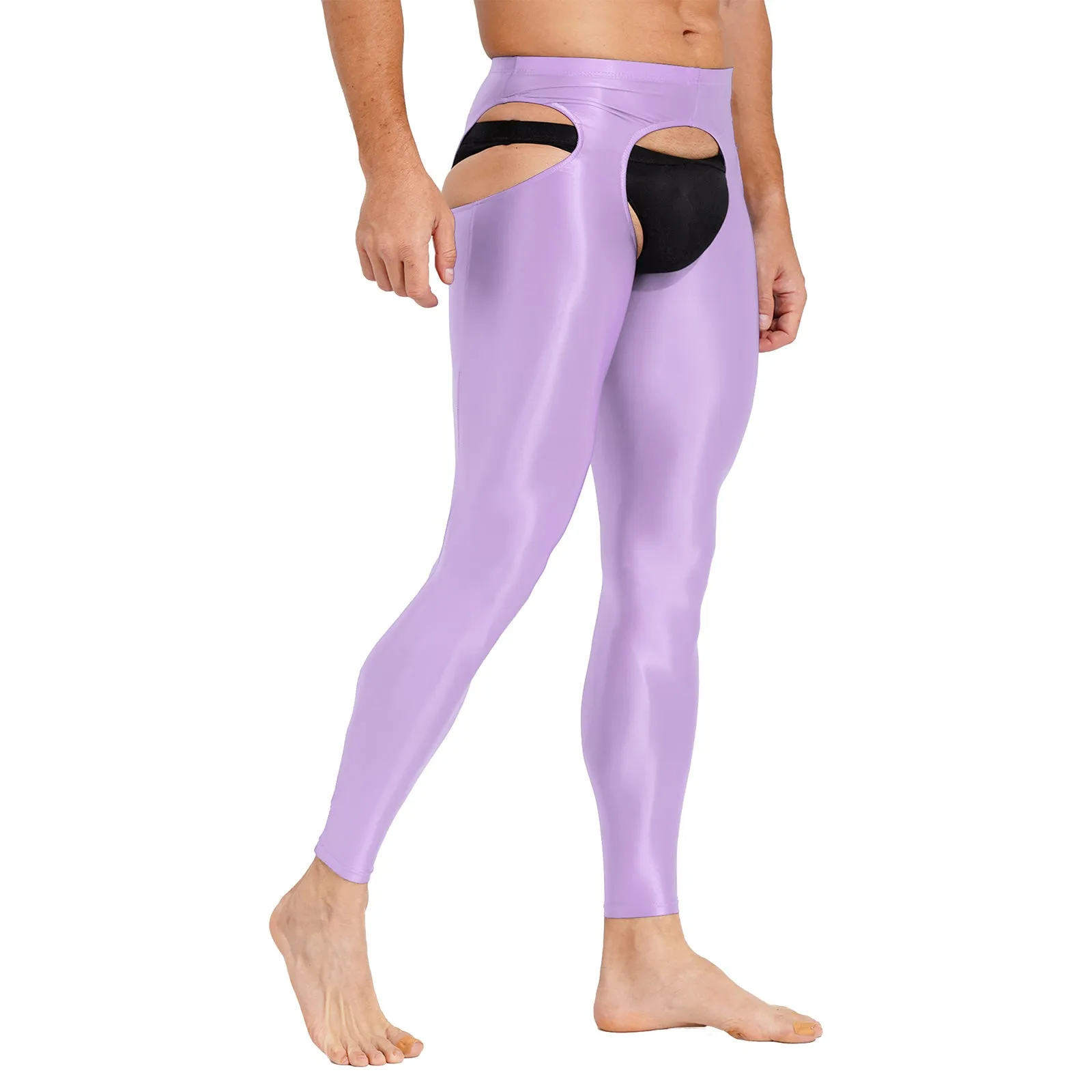 Crotchless Glam Sexy Skinny Leggings