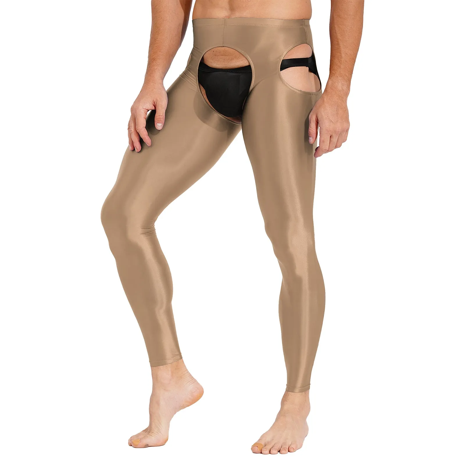 Crotchless Glam Sexy Skinny Leggings