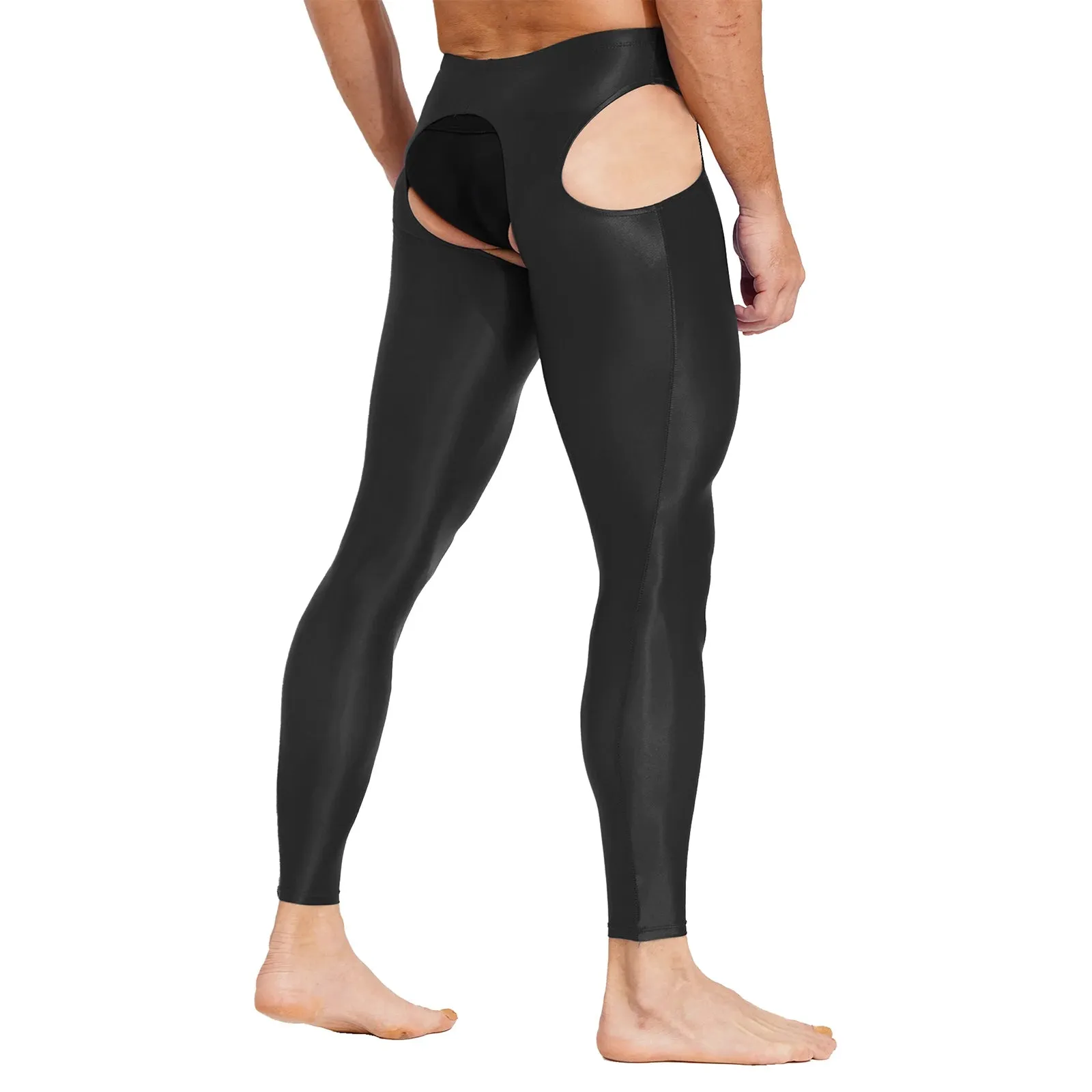 Crotchless Glam Sexy Skinny Leggings