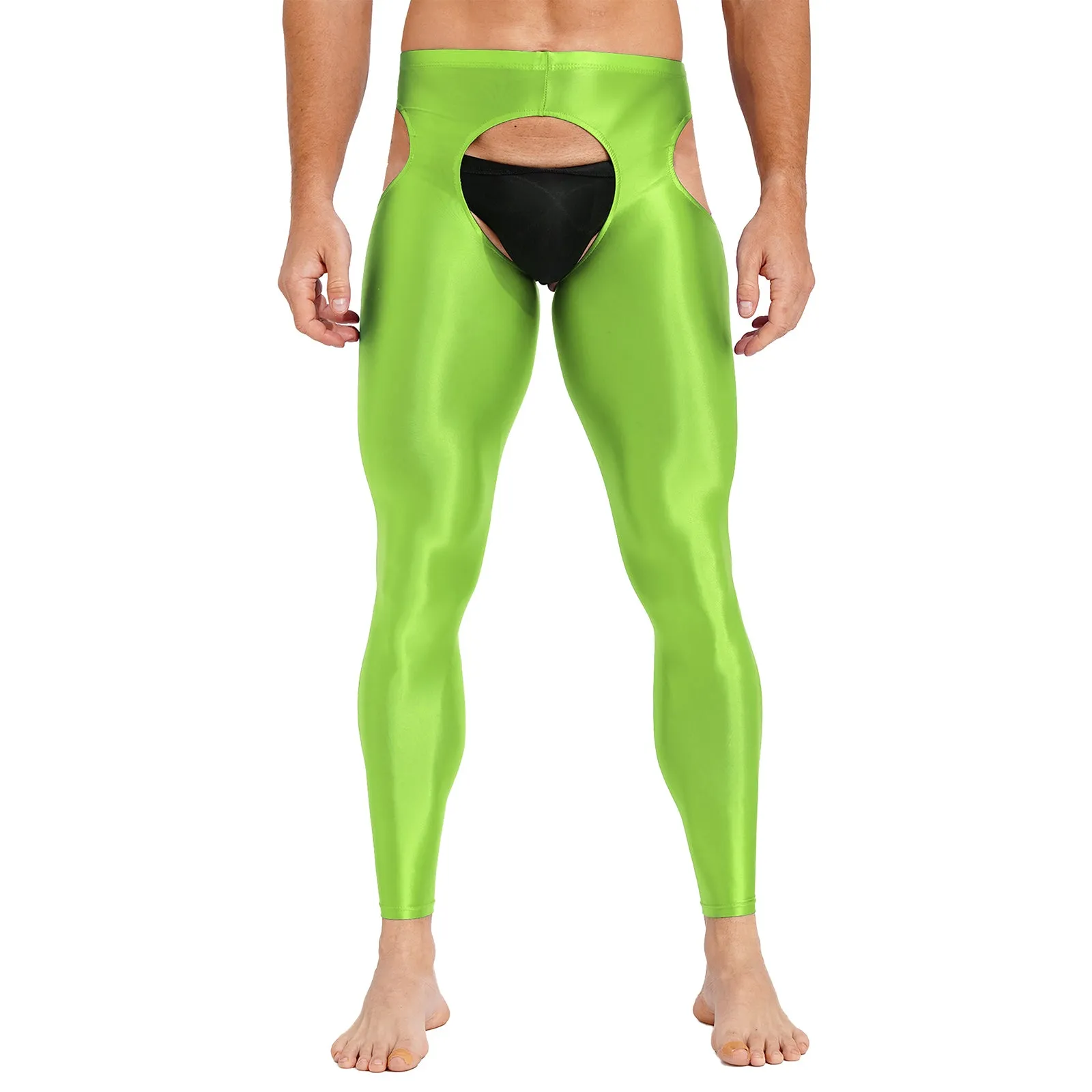 Crotchless Glam Sexy Skinny Leggings