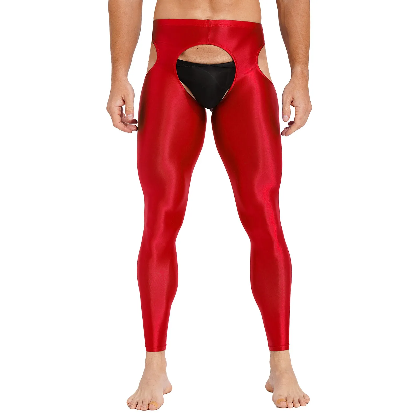 Crotchless Glam Sexy Skinny Leggings