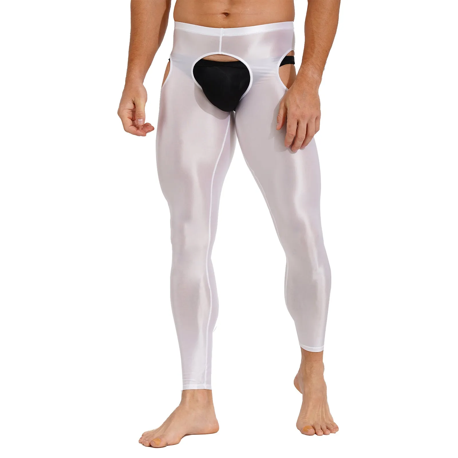 Crotchless Glam Sexy Skinny Leggings