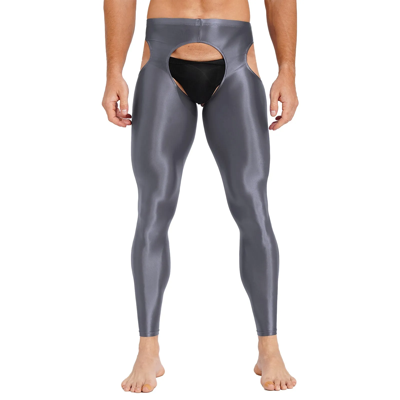 Crotchless Glam Sexy Skinny Leggings