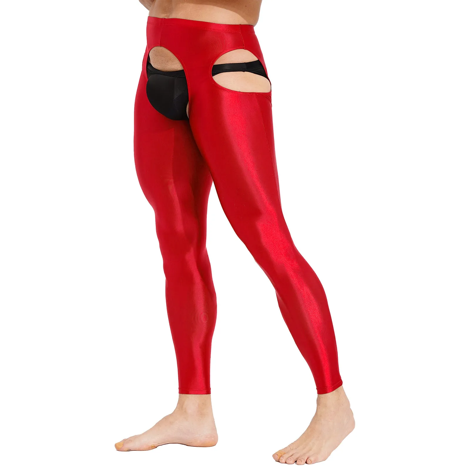 Crotchless Glam Sexy Skinny Leggings