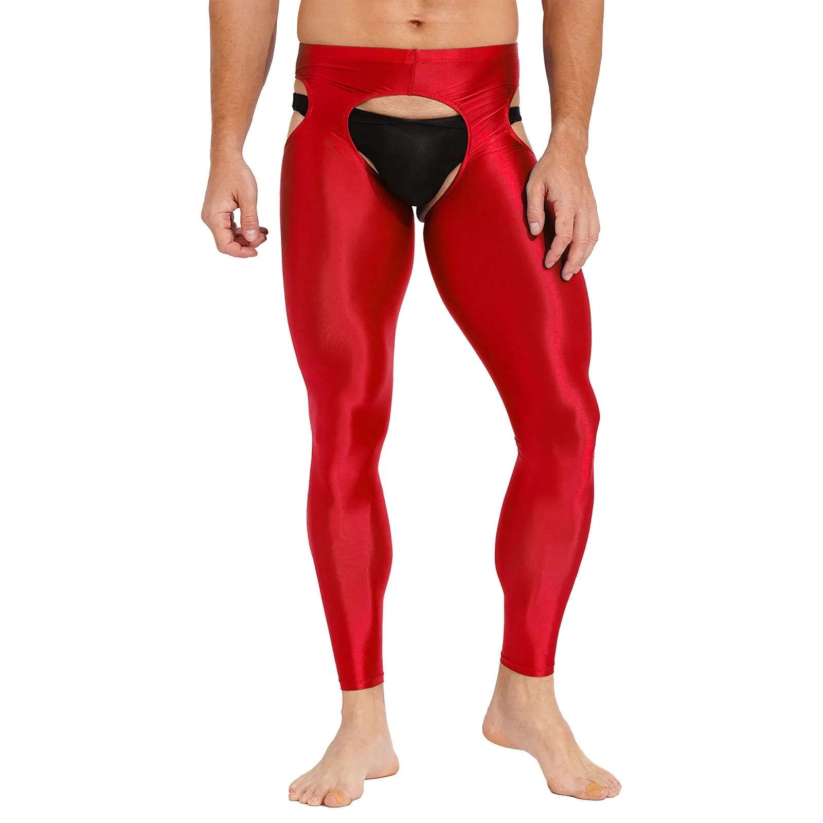 Crotchless Glam Sexy Skinny Leggings