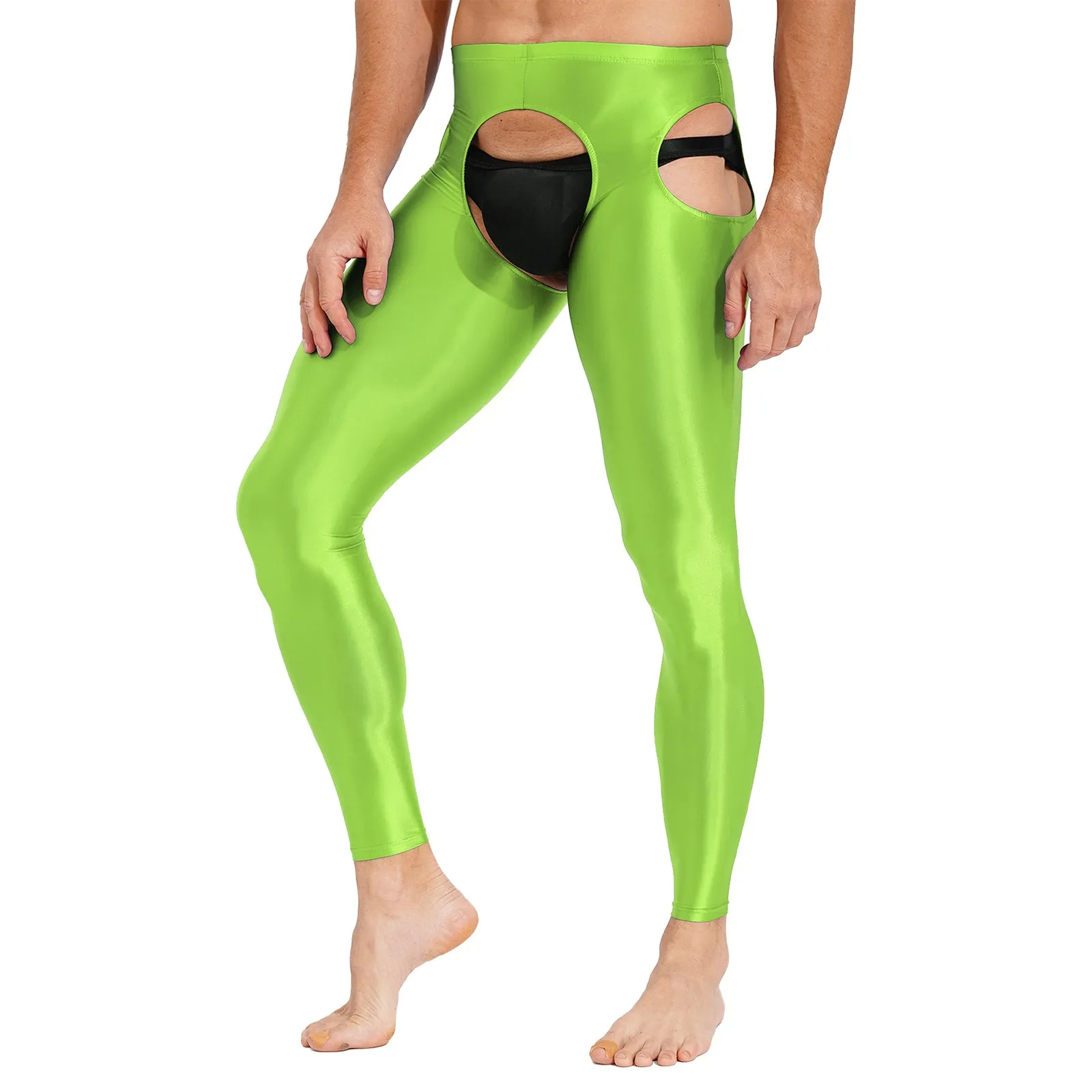 Crotchless Glam Sexy Skinny Leggings