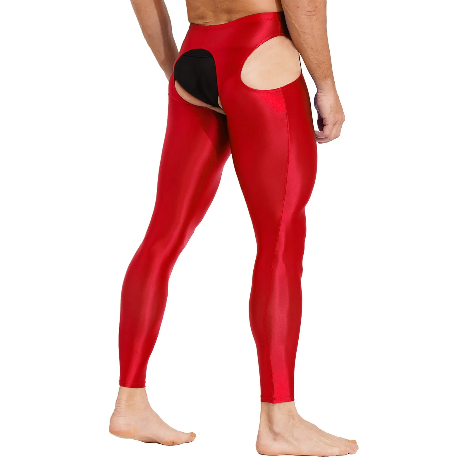 Crotchless Glam Sexy Skinny Leggings