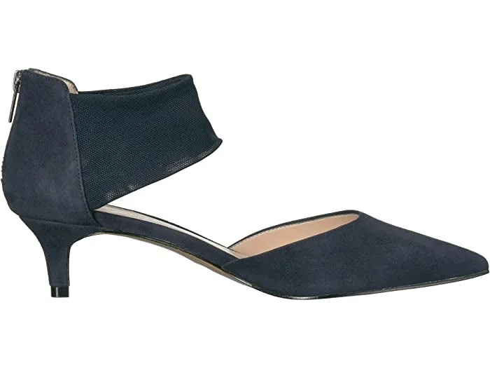 Dezi Midnight Blue Suede Pelle Moda Pumps