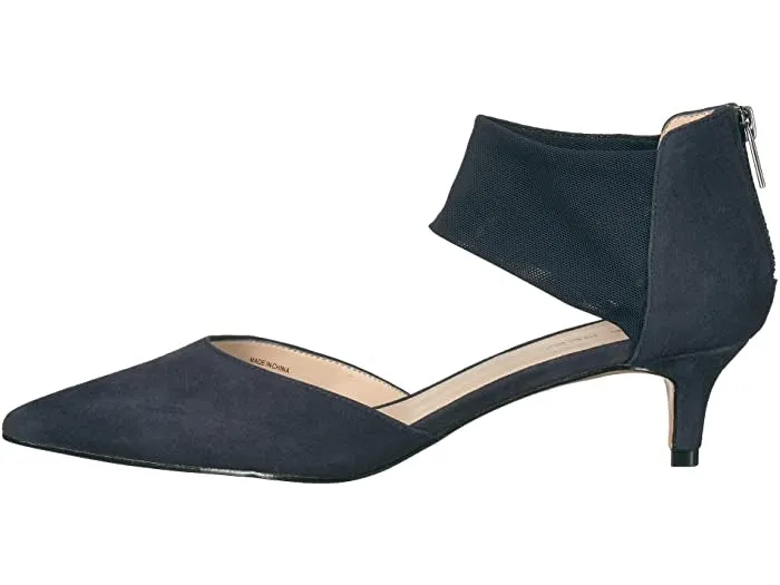 Dezi Midnight Blue Suede Pelle Moda Pumps