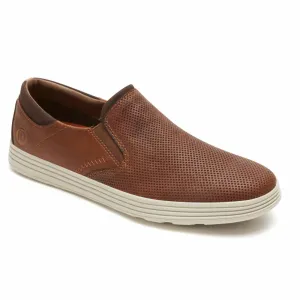 Dunham COLCHESTER SLIP ON BROWN