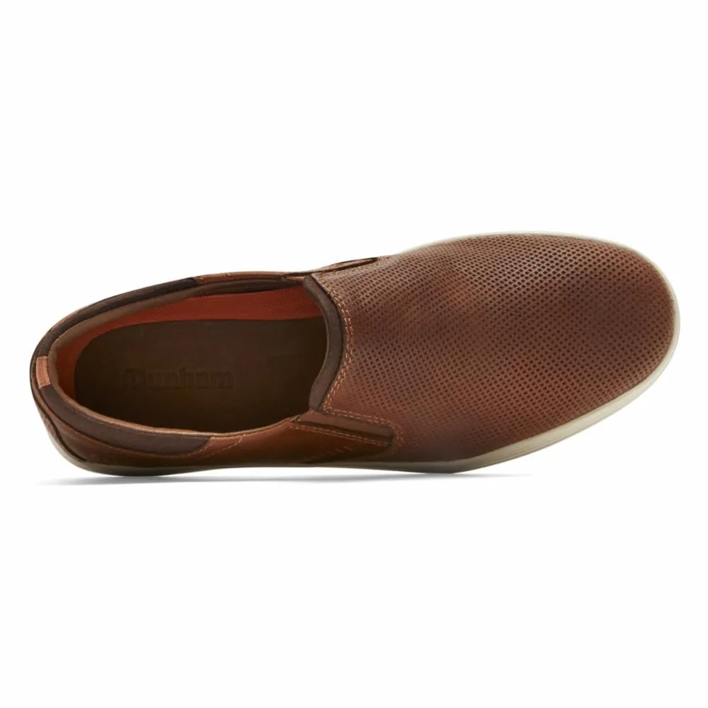 Dunham COLCHESTER SLIP ON BROWN