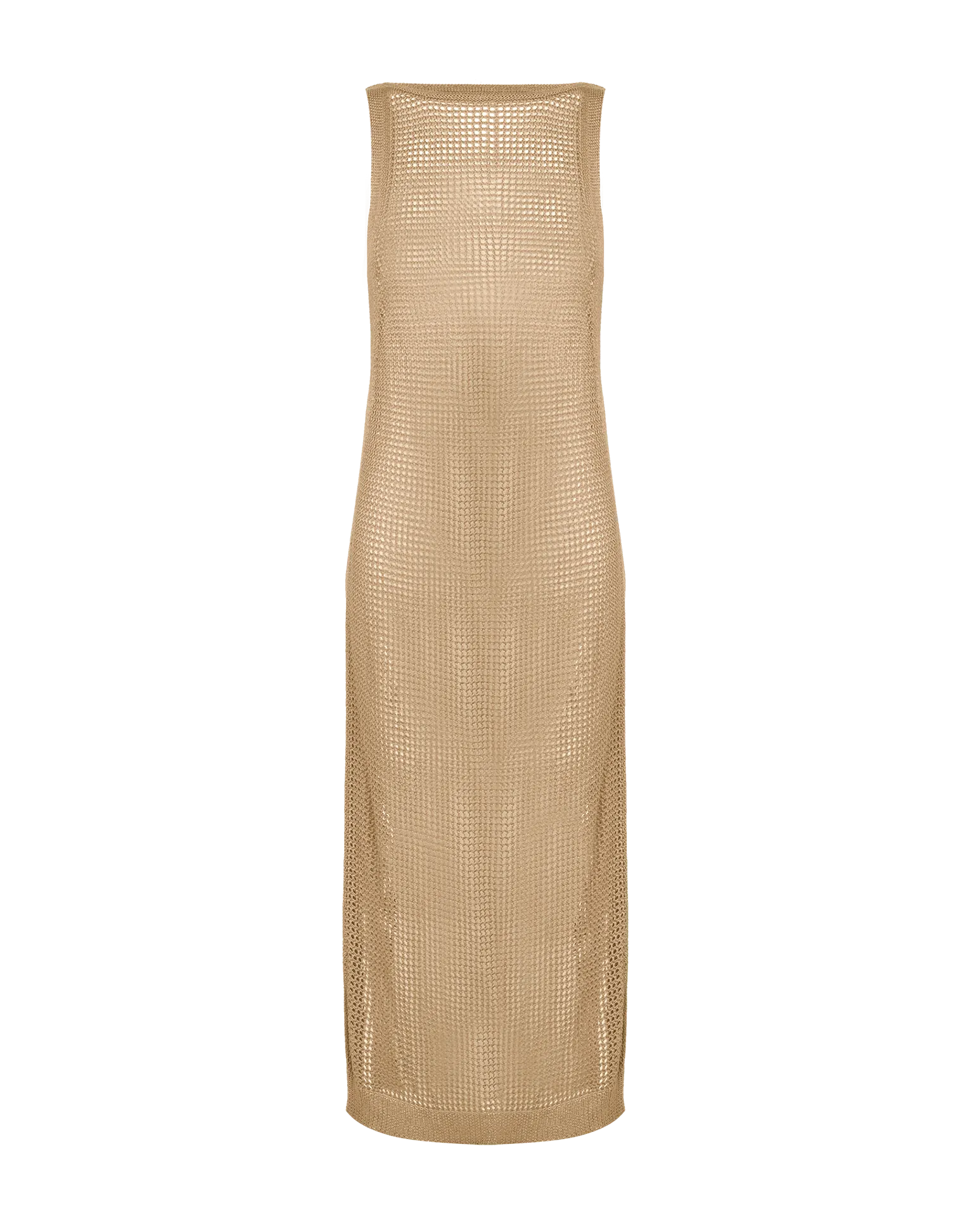 Knit Hanna Long Cover Up - Natural