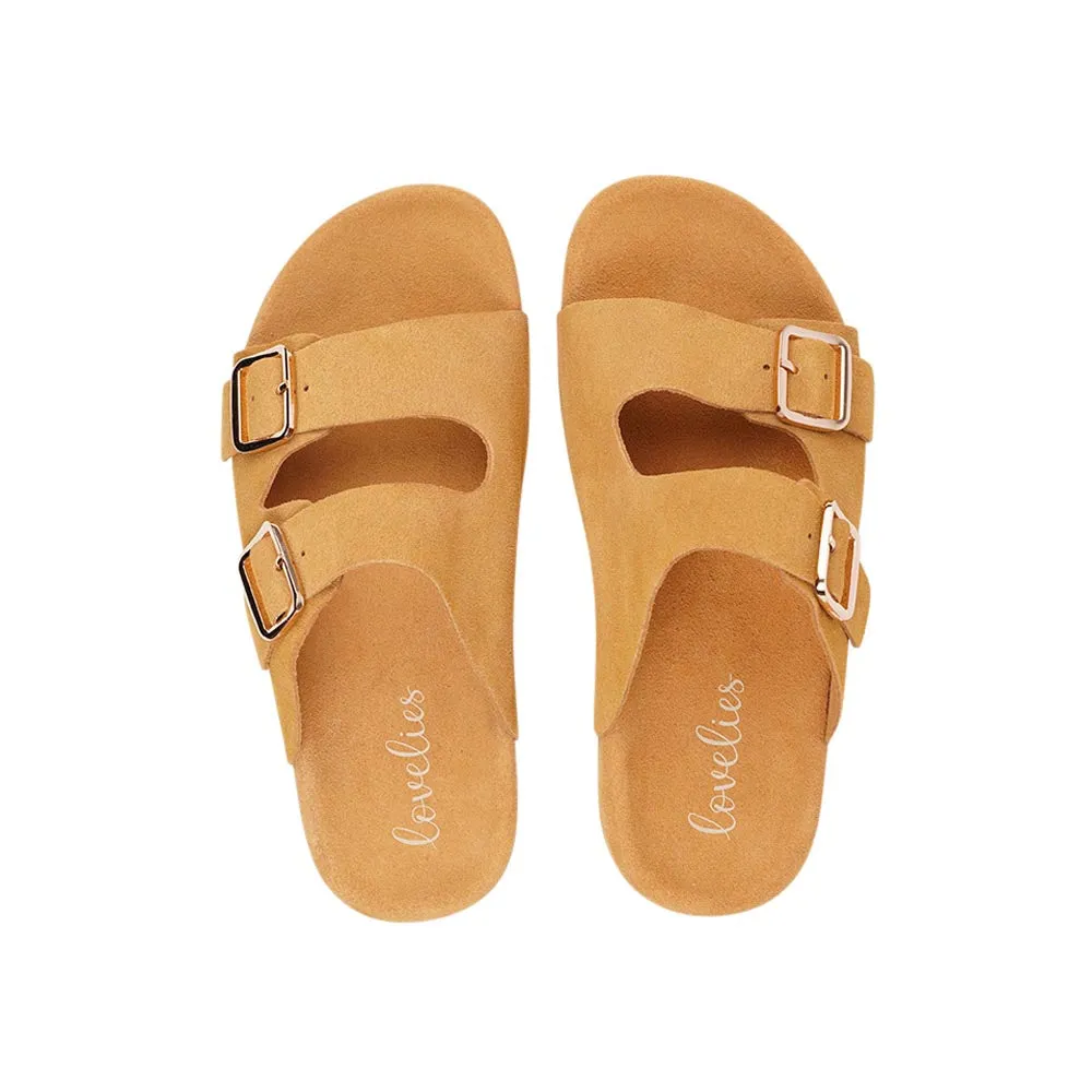 Lamia - Soft suede sandal