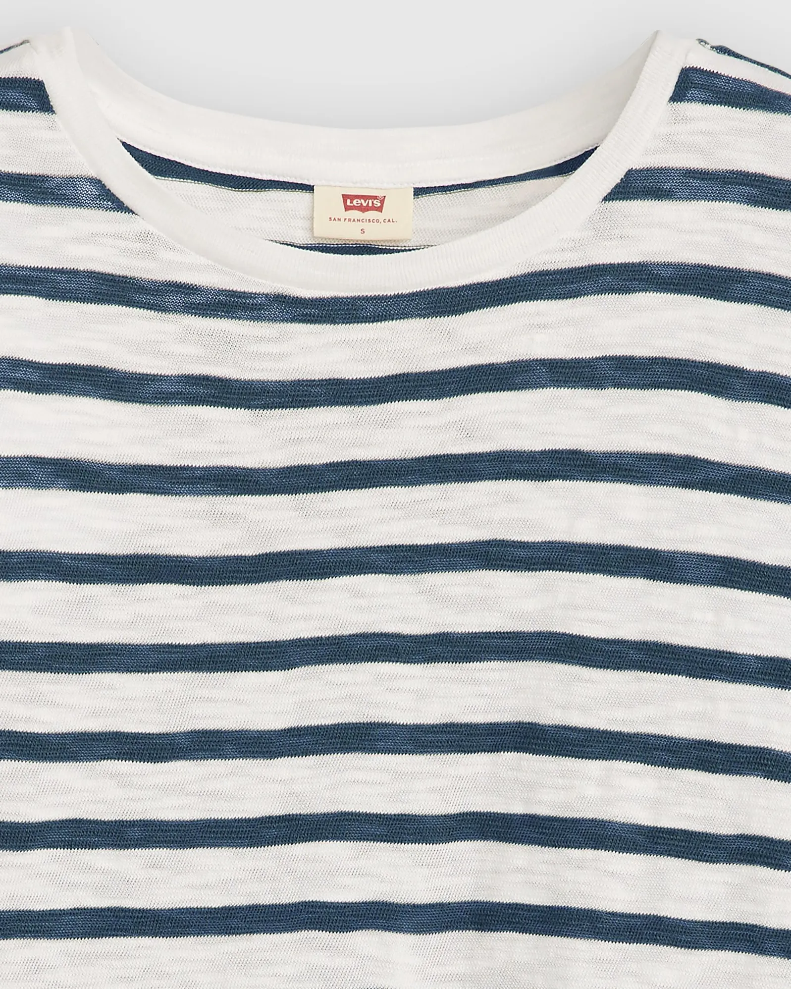 Levi's® Womens Margot Tee - Captain Stripe Peacoat Egret