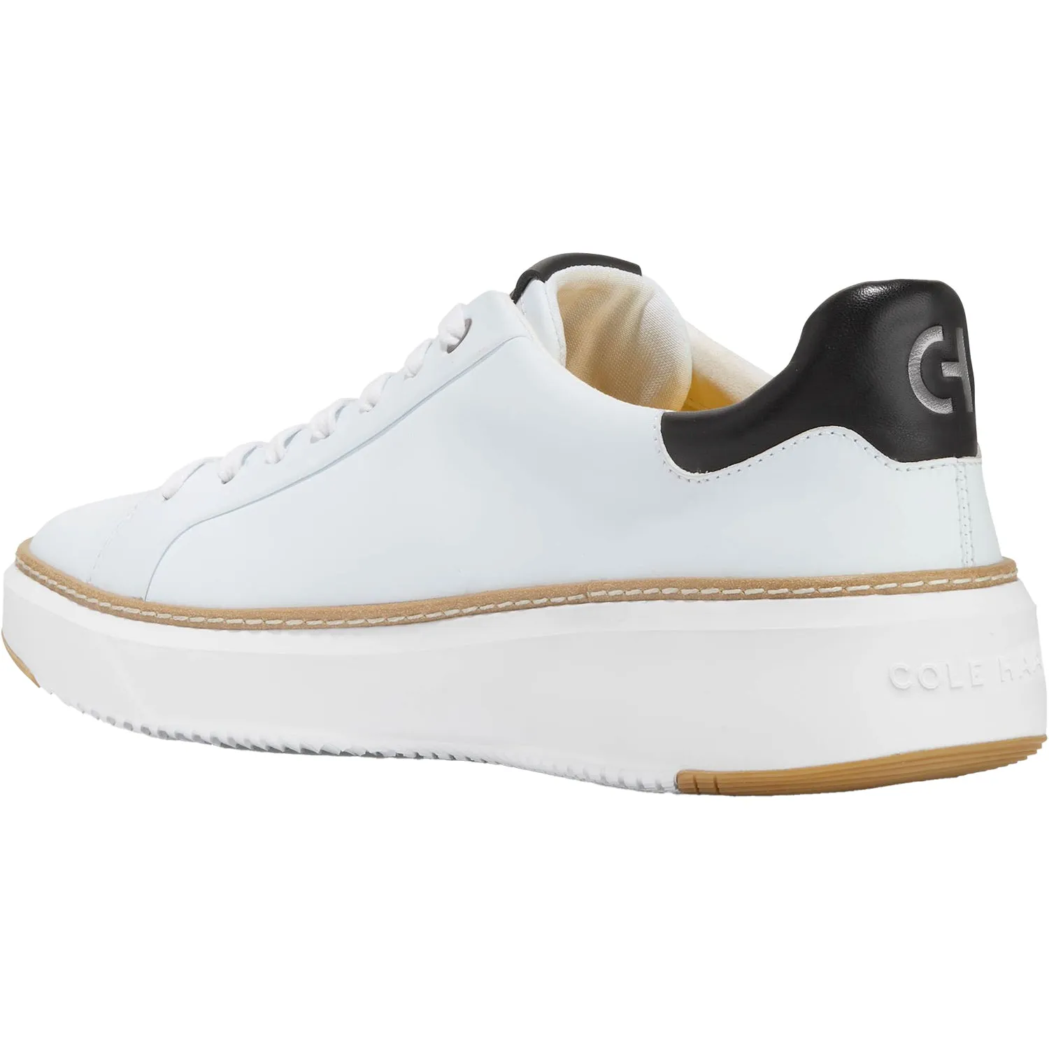 Men's Cole Haan GrandPro Topspin Sneaker Optic White Leather