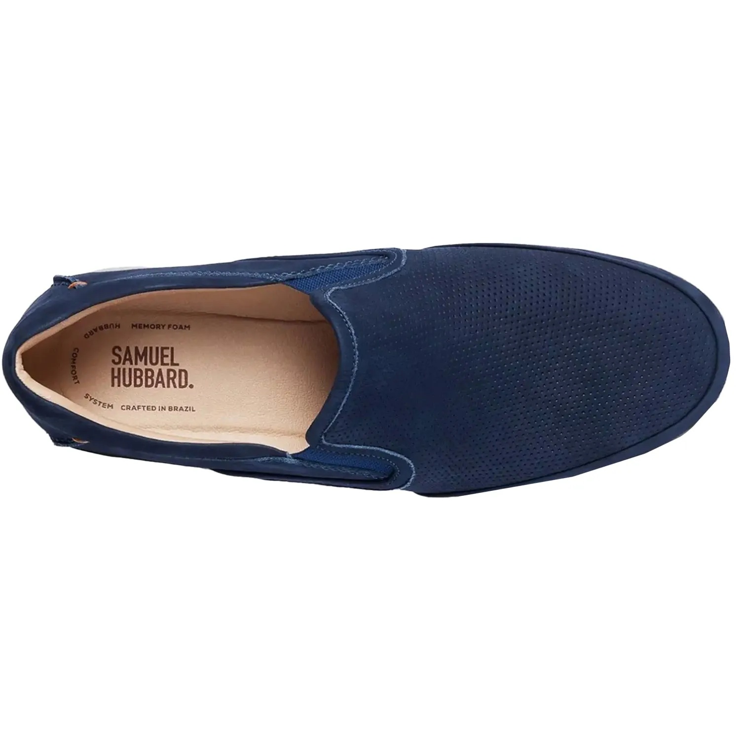 Men's Samuel Hubbard Olema Slip-On Navy Nubuck