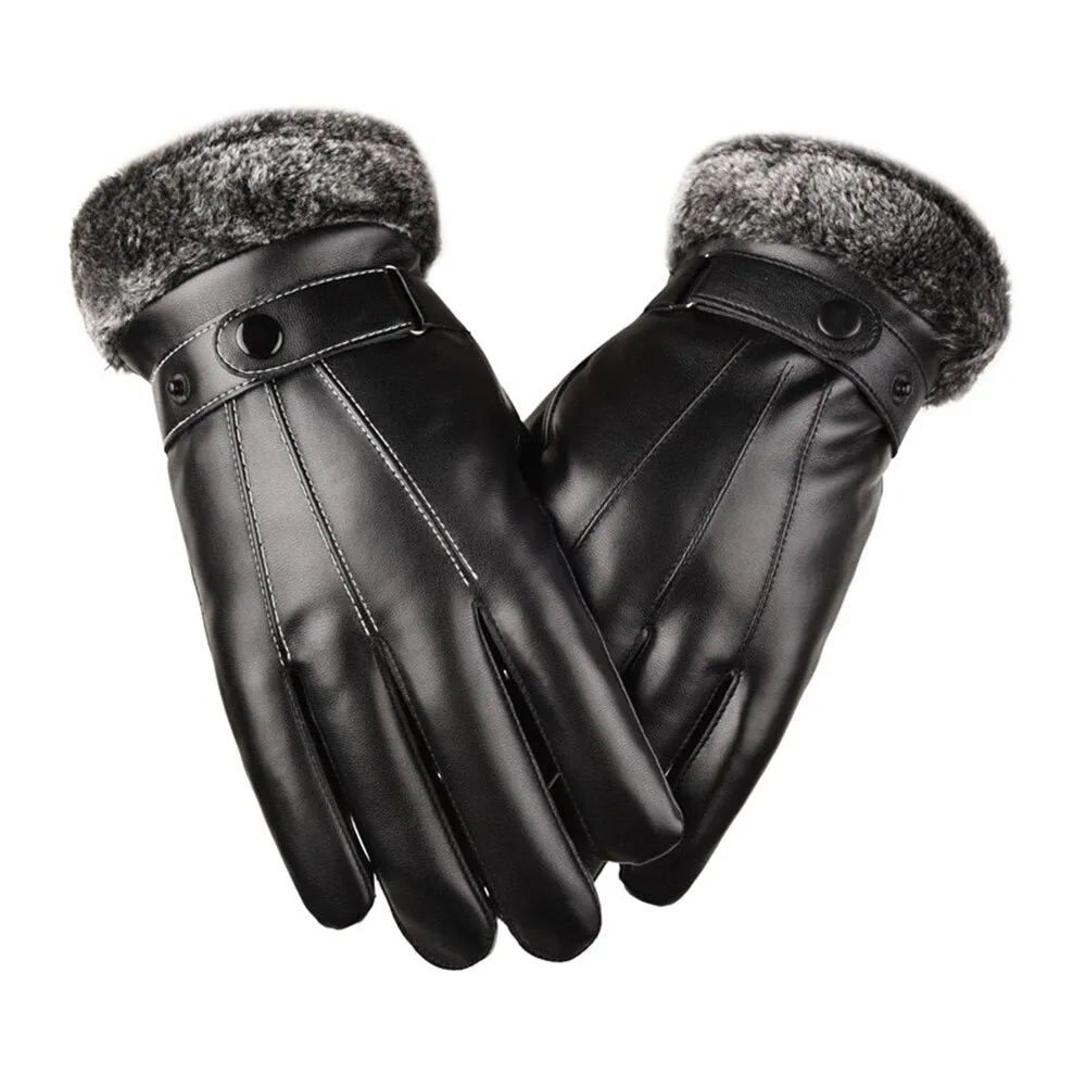 Rosela Casual™ | Leren Wind- en Waterdichte Handschoenen