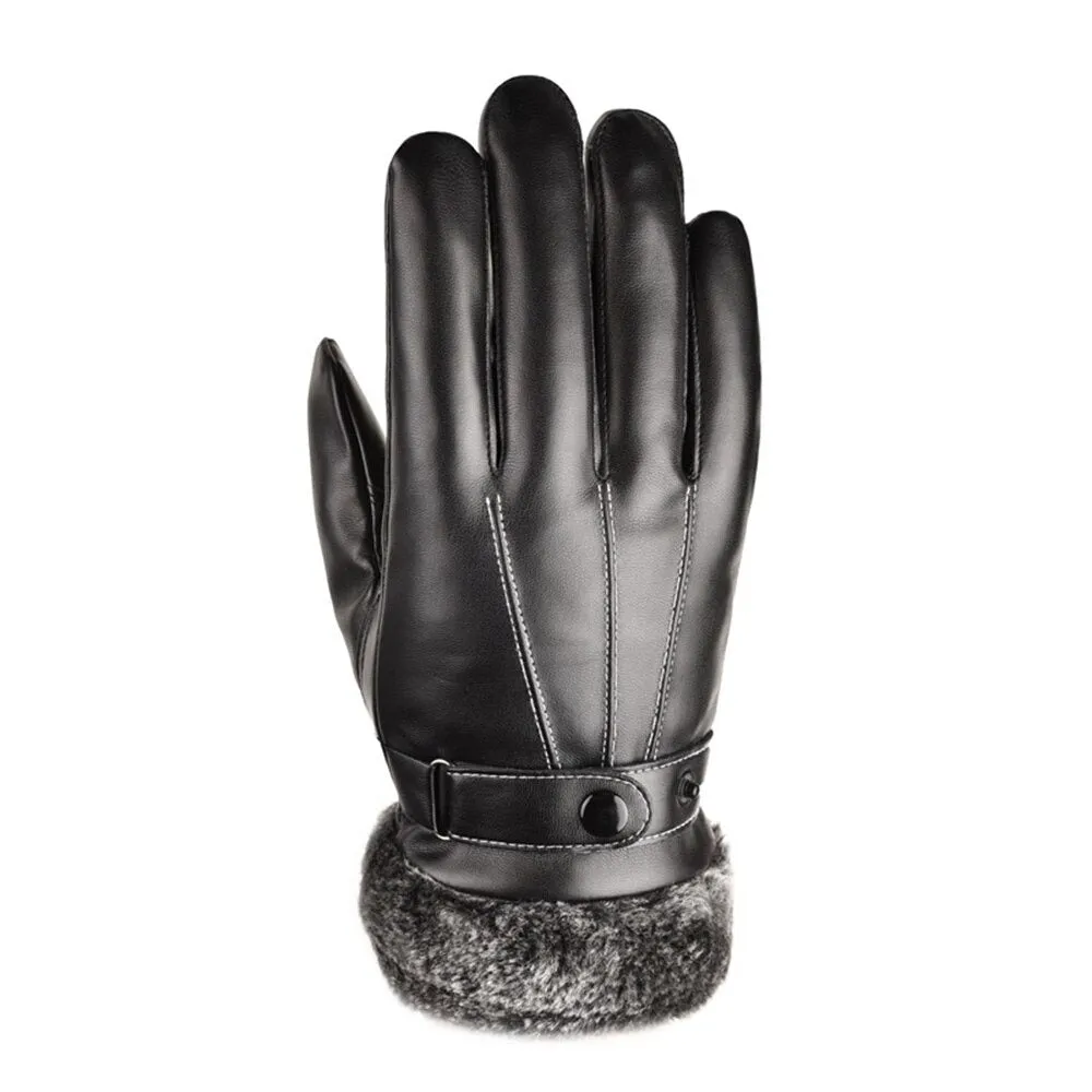 Rosela Casual™ | Leren Wind- en Waterdichte Handschoenen