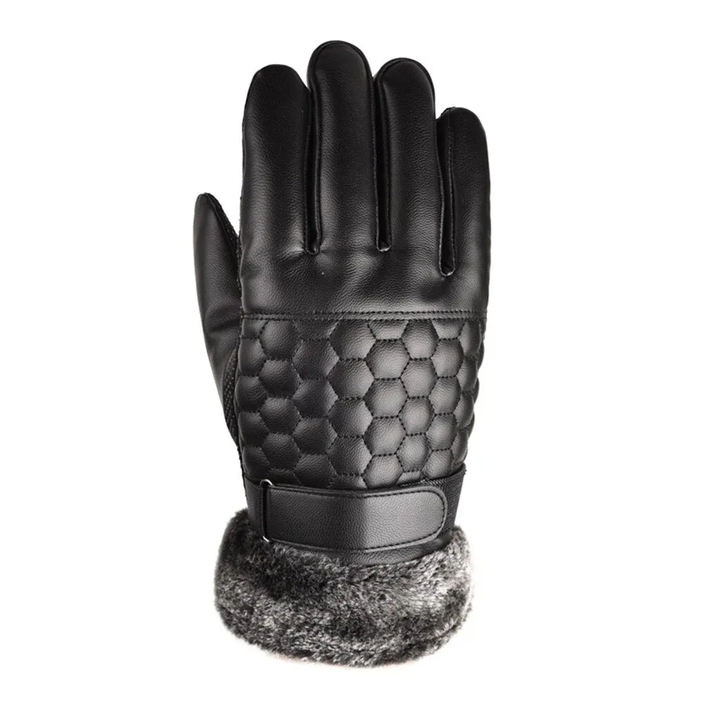 Rosela Casual™ | Leren Wind- en Waterdichte Handschoenen