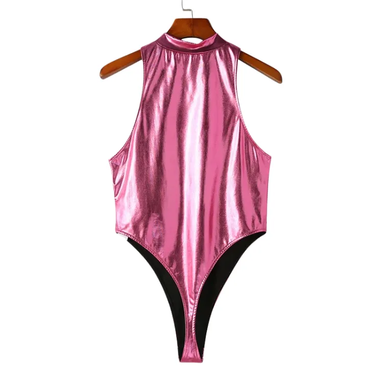 Sashay Away Stunning Halter Bodysuit