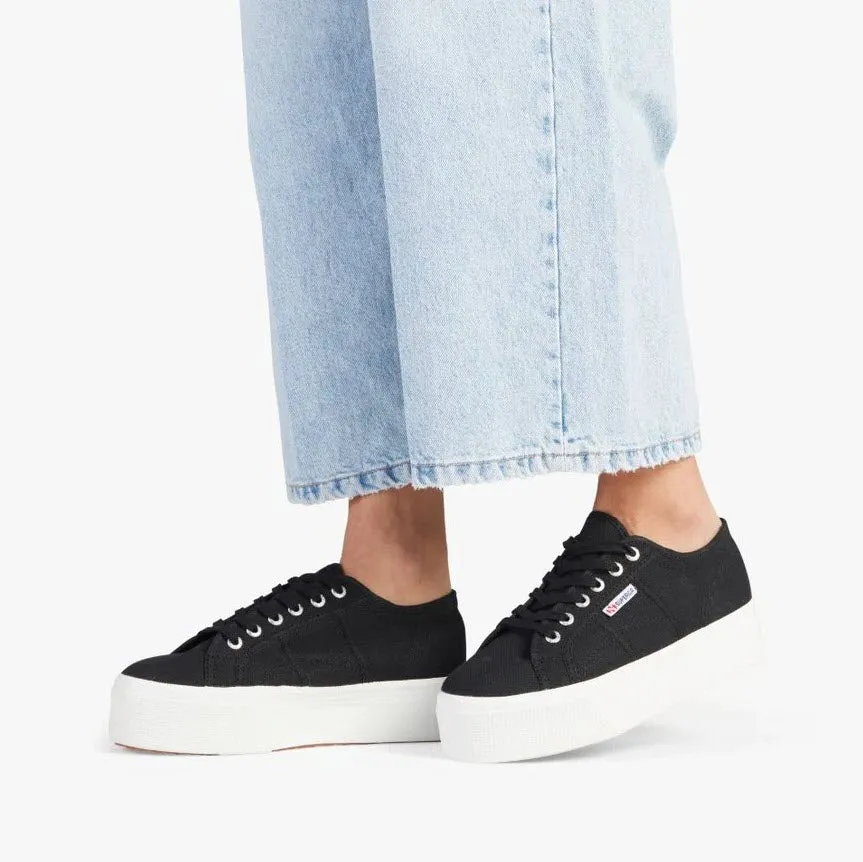 Superga 2790 Platform Black