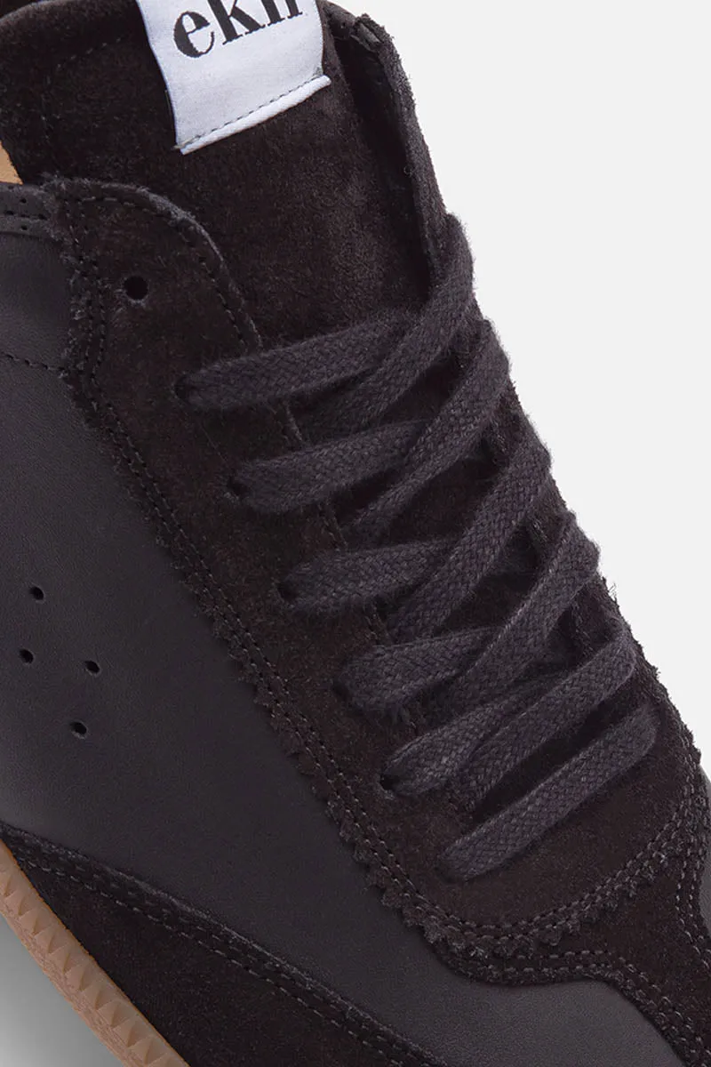 Tsuga Sneaker | Coal Leather   Suede