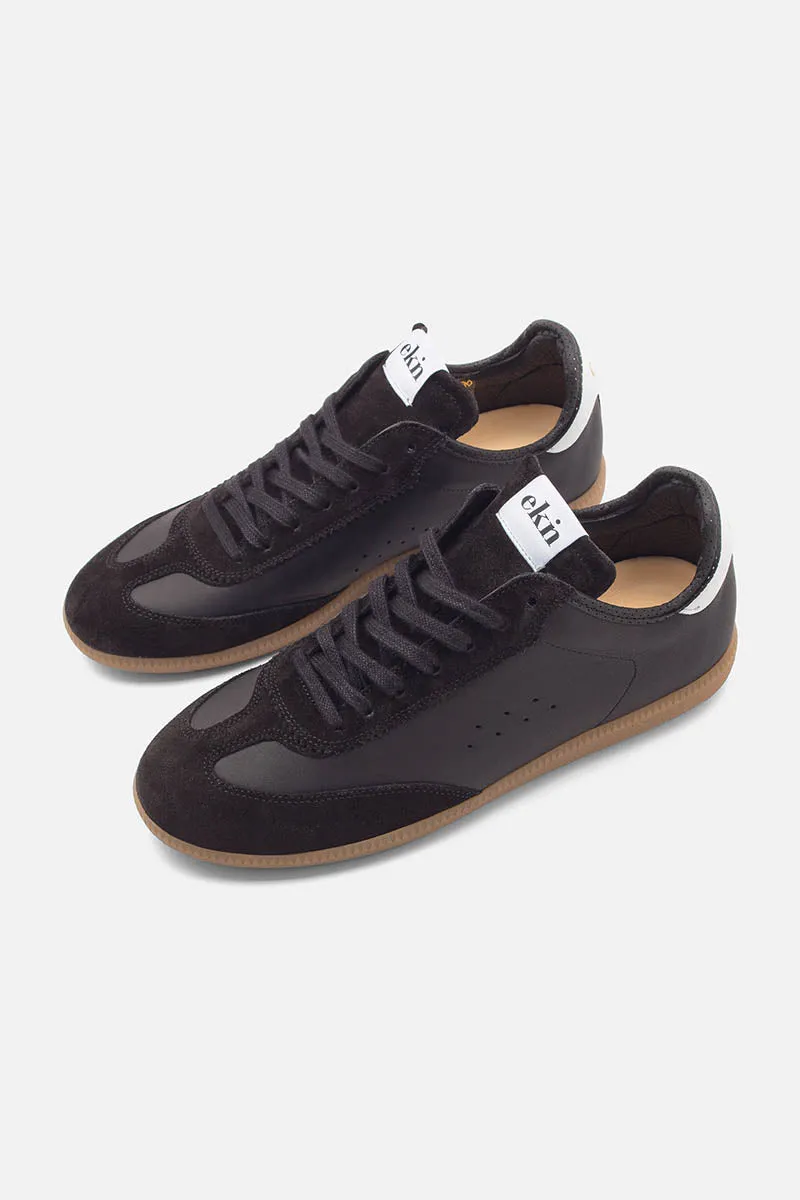 Tsuga Sneaker | Coal Leather   Suede