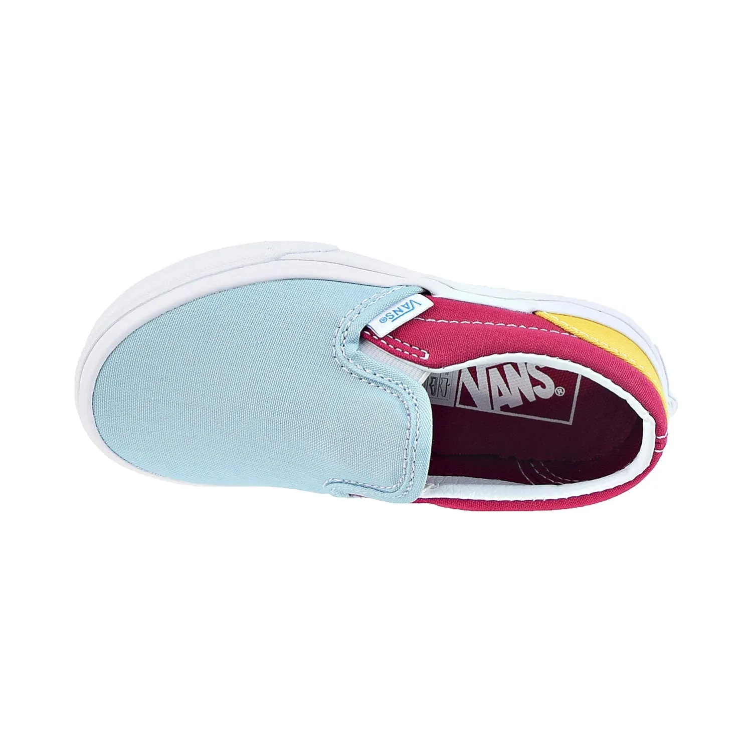 Vans Classic Slip-On Kids' Shoes Multi/Retro Rainbow