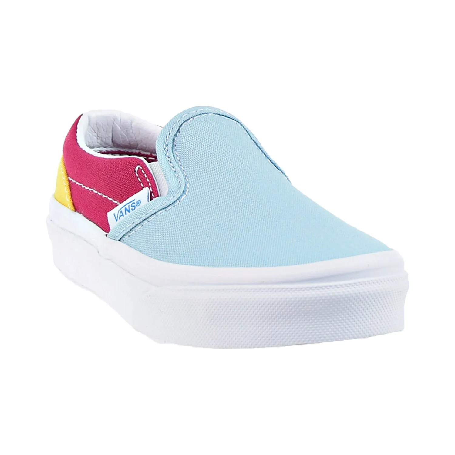 Vans Classic Slip-On Kids' Shoes Multi/Retro Rainbow