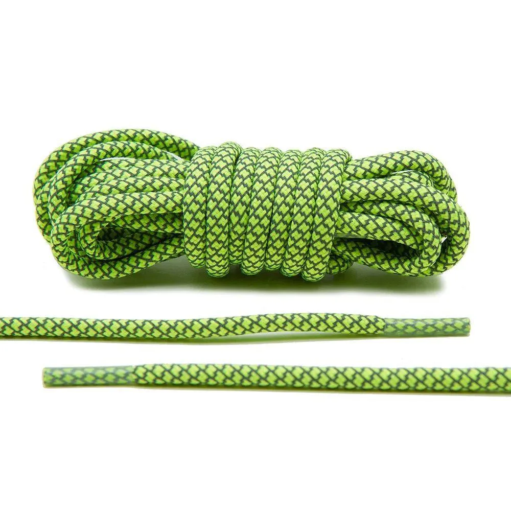 Volt Green | Round Reflective Laces