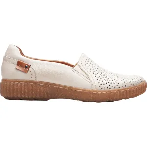 Women's Clarks Magnolia Aster White Leather