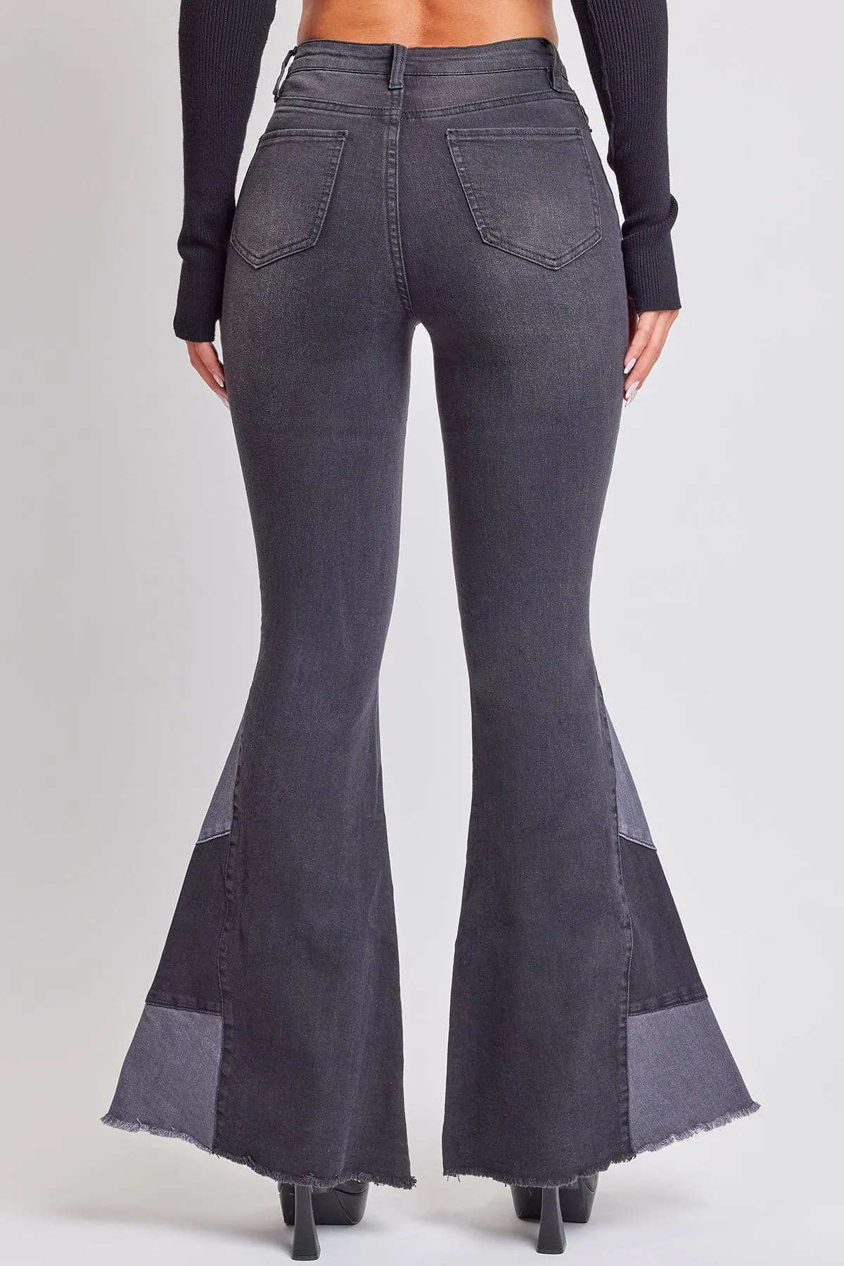 Women's Sustainable Block Panel Flare Jeans